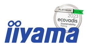 iiyama reach EcoVadis Platinum 2023 (Sustainability Rating)