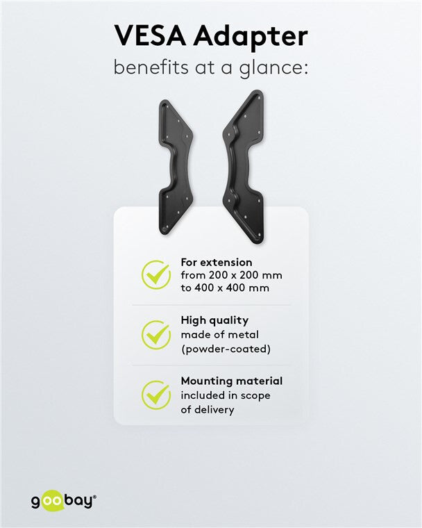 Goobay VESA Adapter for TV Wall Mount