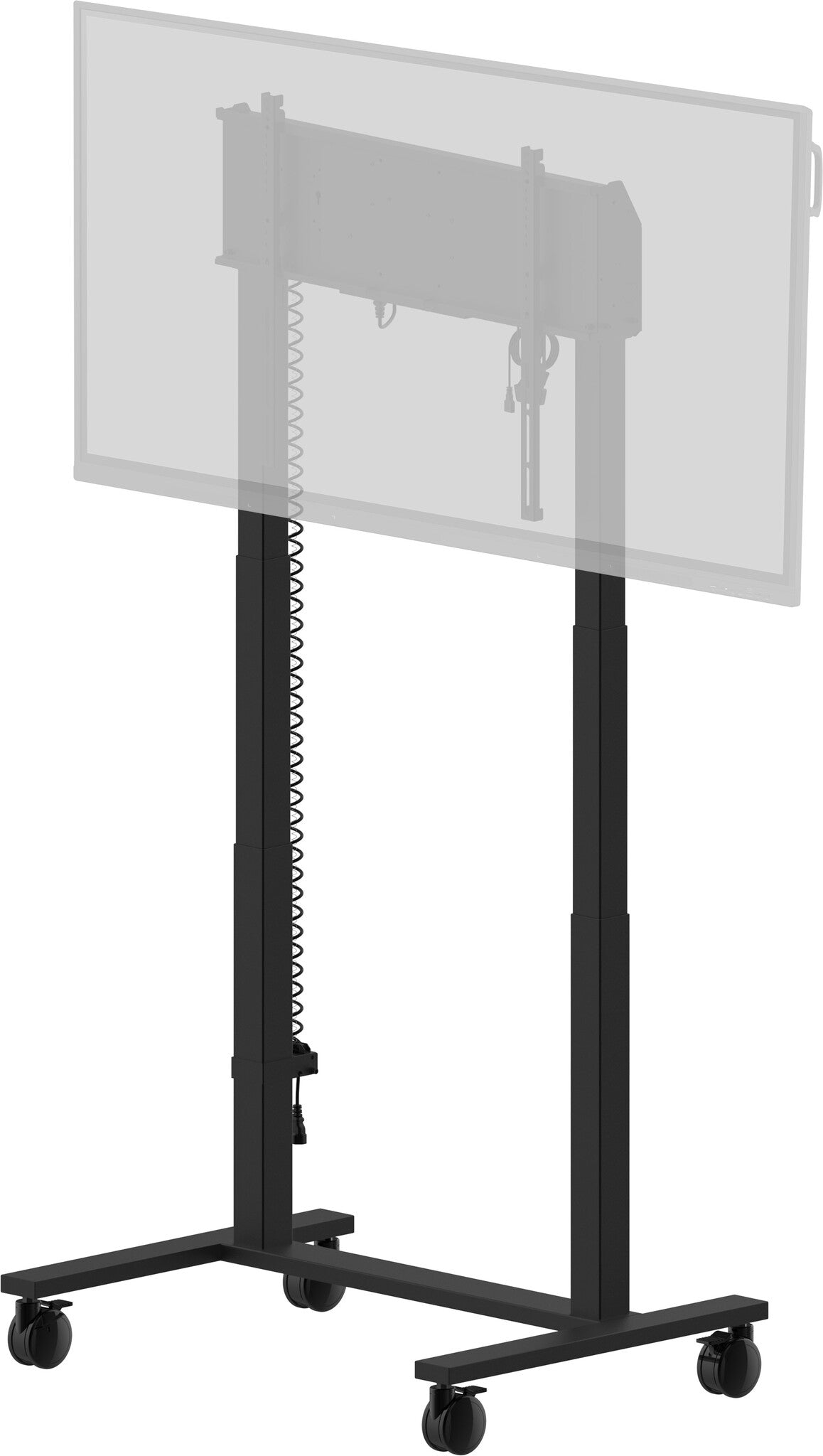 iiyama Double column electric floor lift on wheels for monitors up to 98" (up to 105" with a mounting kit)