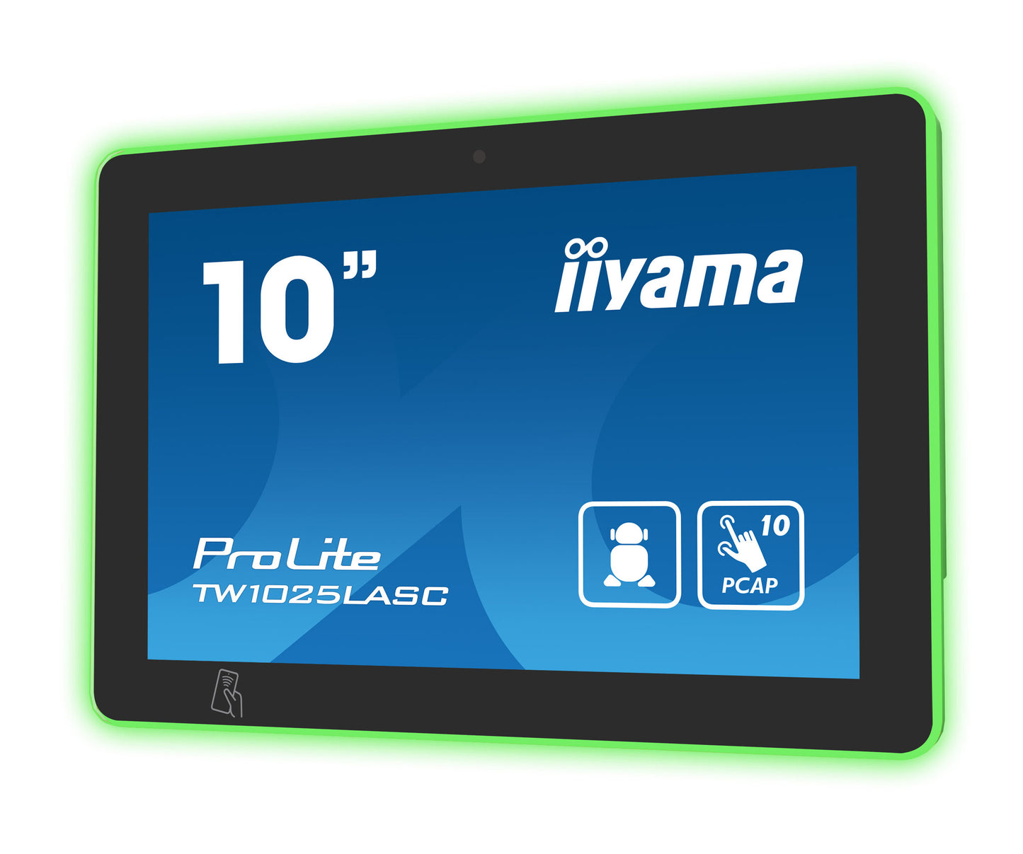 iiyama TW1025LASC-B1PNR computer monitor 25.6 cm (10.1") 1280 x 800 pixels LED Touchscreen