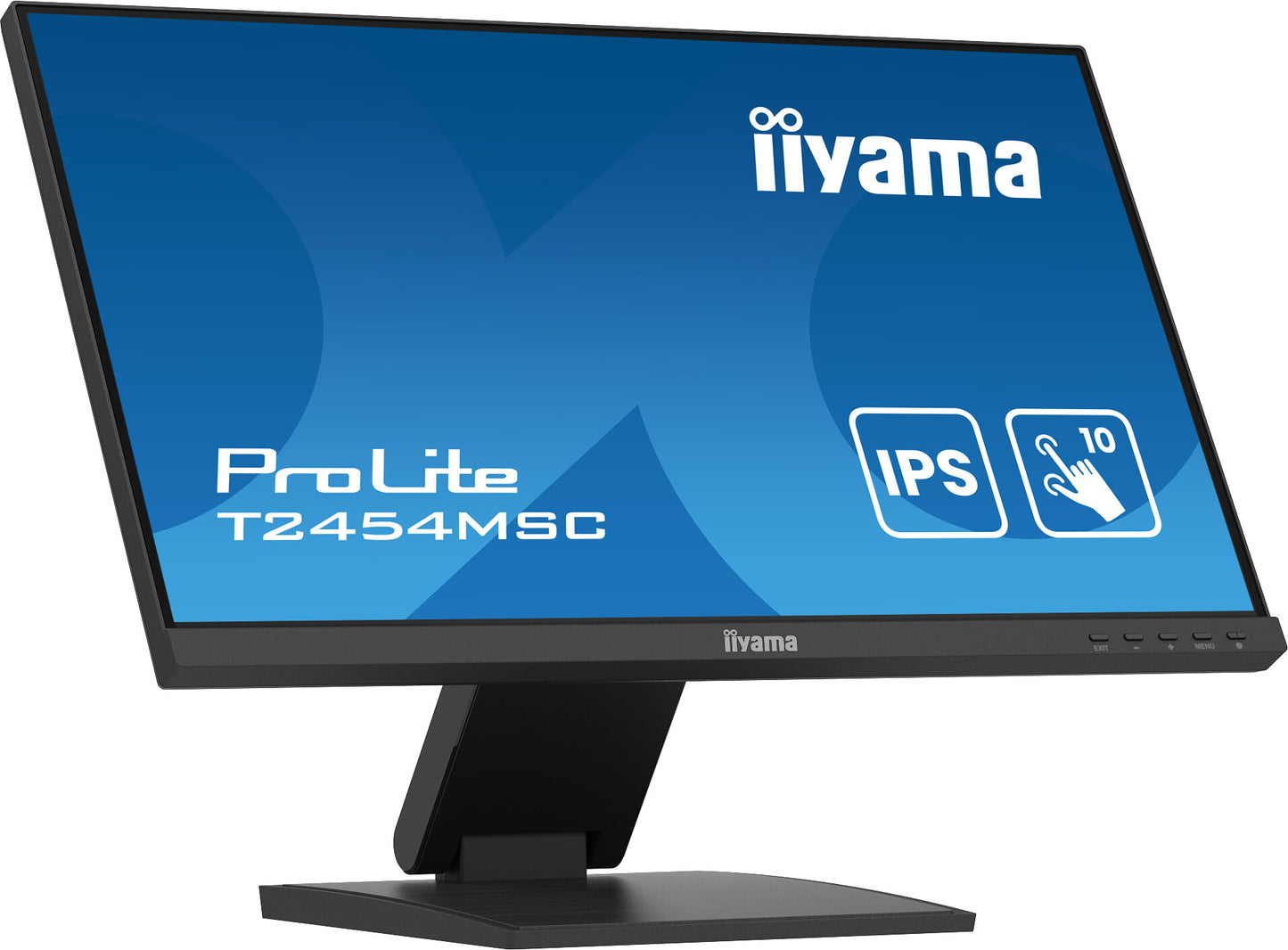 iiyama ProLite 24” P-CAP 10pt touchscreen featuring IPS panel technology and Anti-Glare coating