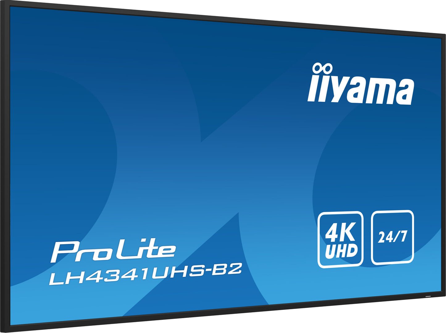 iiyama LH4341UHS-B2 Signage Display 108 cm (42.5") LCD 500 cd/m² 4K Ultra HD Built-in processor Android 8.0 24/7