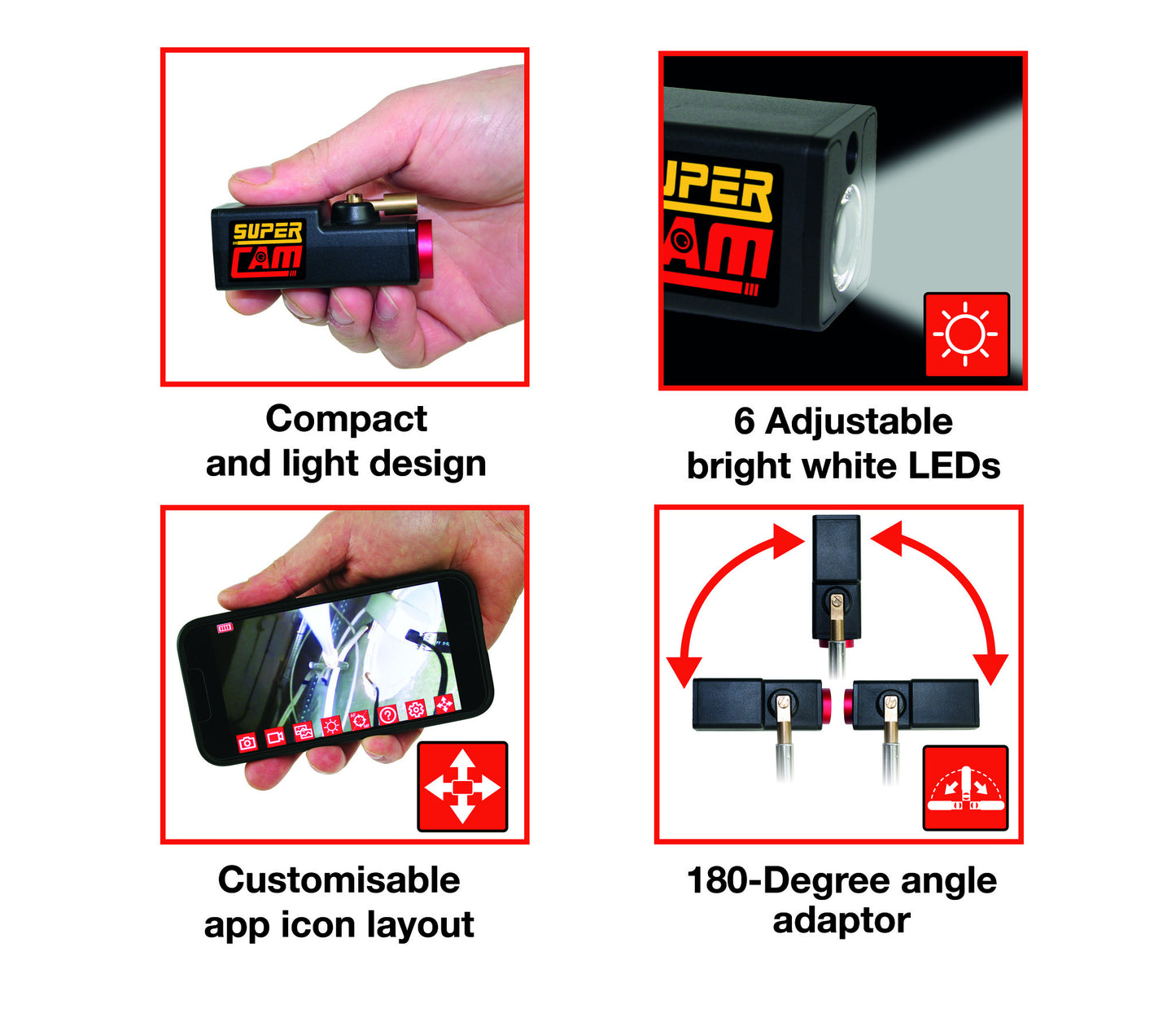 Super Cam - Wireless Inspection Camera