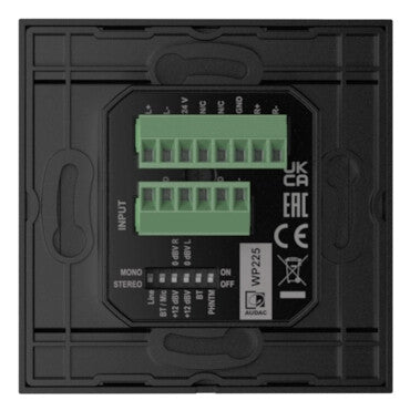 AUDAC WP225/B audio converter Black