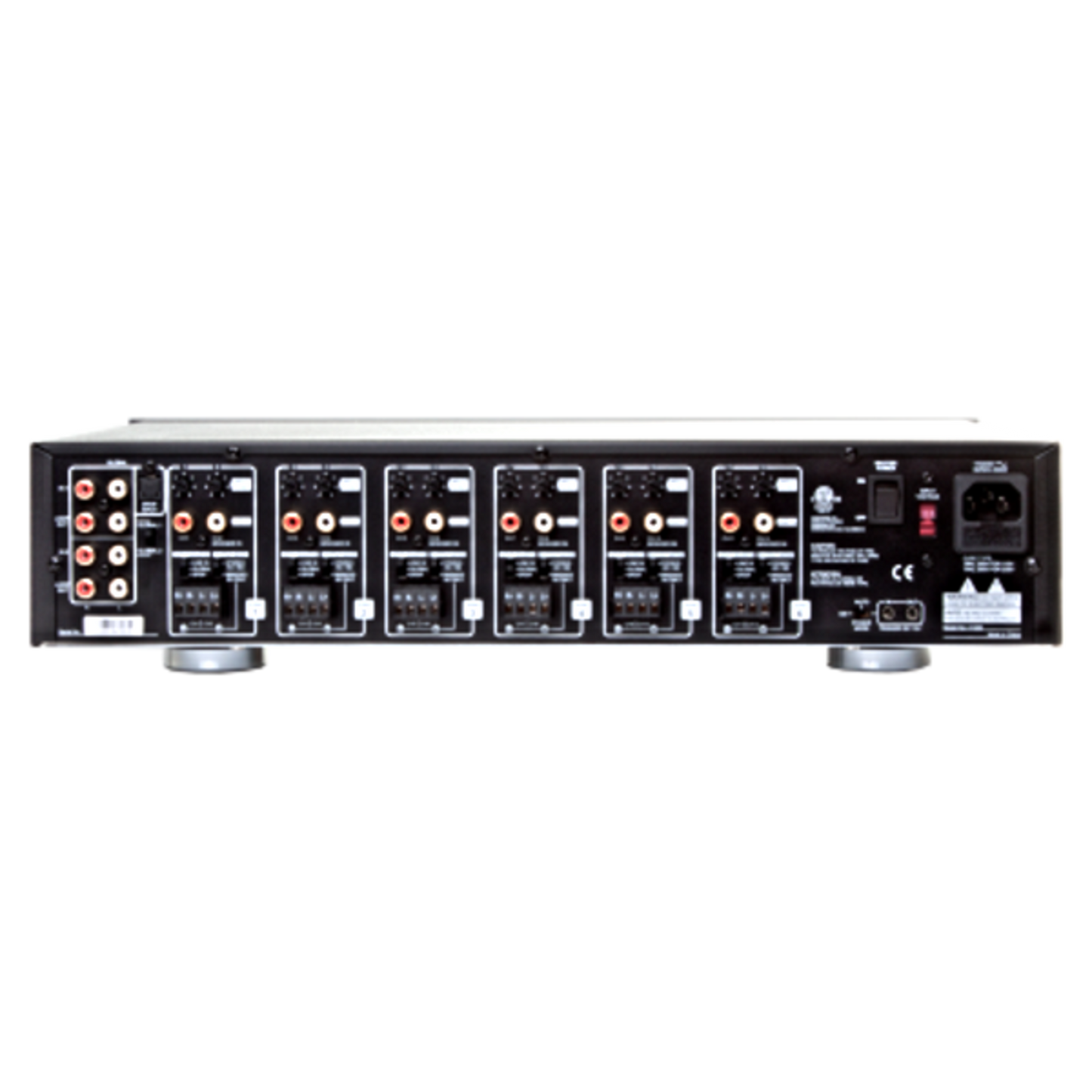 Acoustic Landscape - AS41 Hi-Fi Landscape Audio System with Four 4" 2-Way Satellite Loudspeakers, Mo