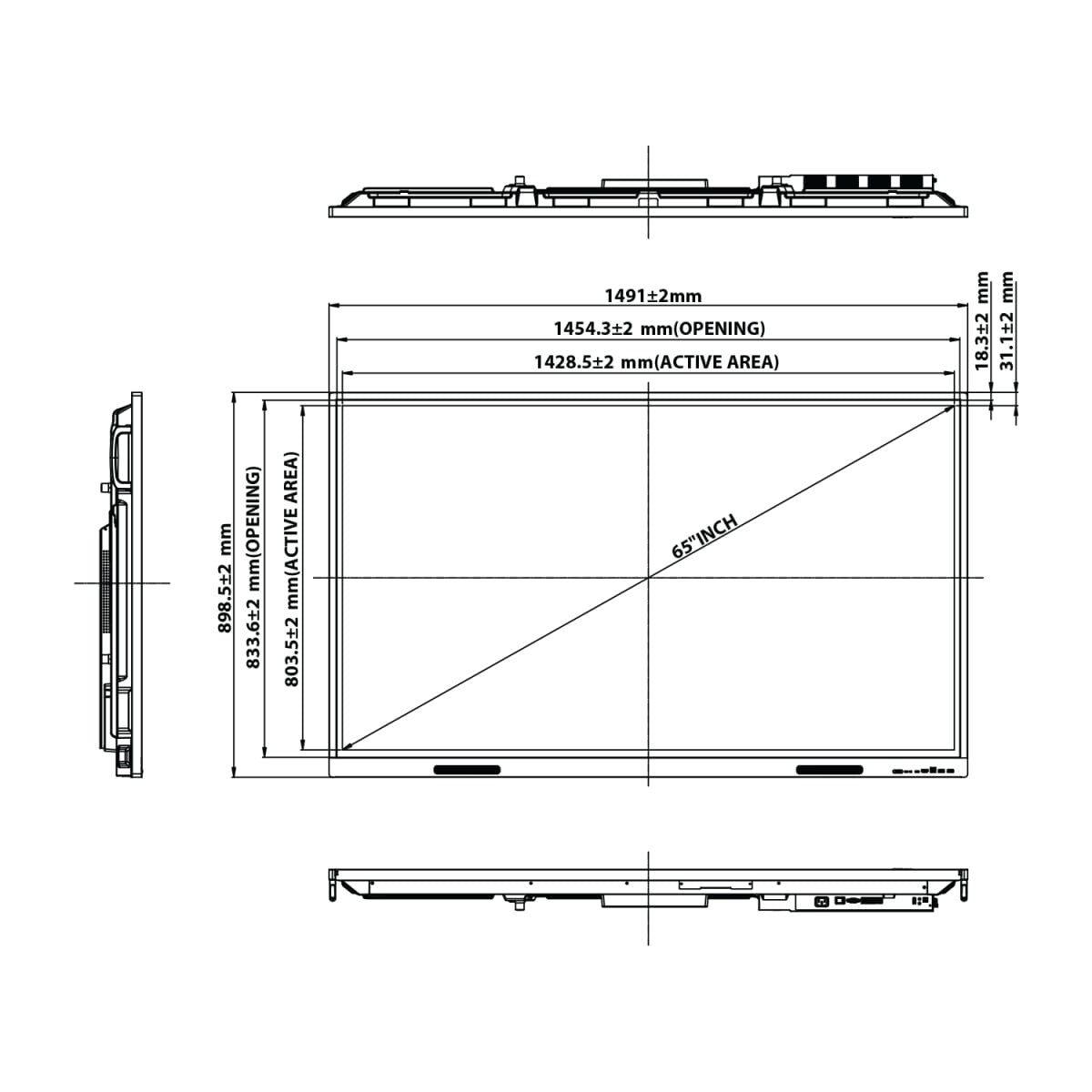 Hisense 65WE3FE