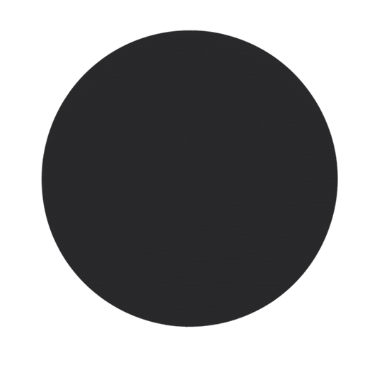 Professional Collection 8" Black Round Grille