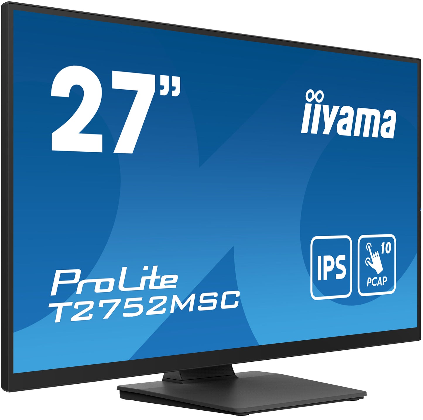 iiyama ProLite T2752MSC-B1 computer monitor 68.6 cm (27") 1920 x 1080 pixels Full HD LED Touchscreen Black