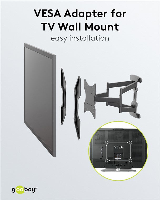 Goobay VESA Adapter for TV Wall Mount