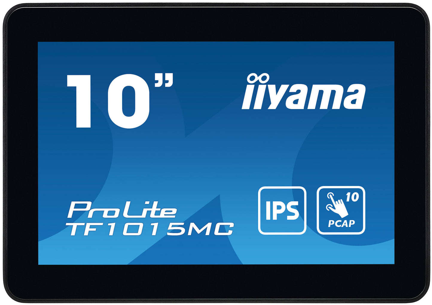 iiyama 10.1" Open Frame PCAP 10 point touch screen equipped with IPS panel technology and a foam seal finish for seamless integration
