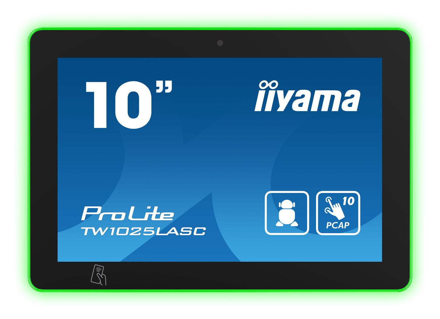 iiyama TW1025LASC-B1PNR computer monitor 25.6 cm (10.1") 1280 x 800 pixels LED Touchscreen