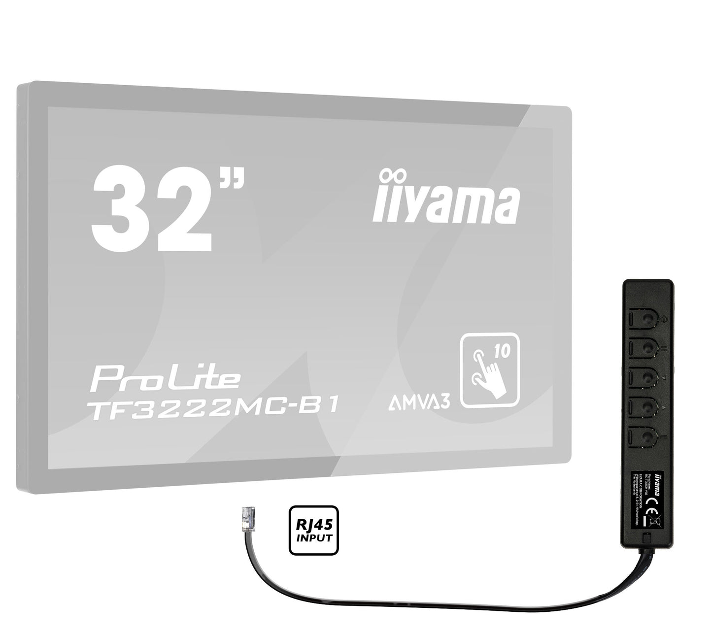 iiyama RC TOUCHV01 remote control Wired Monitor Press buttons