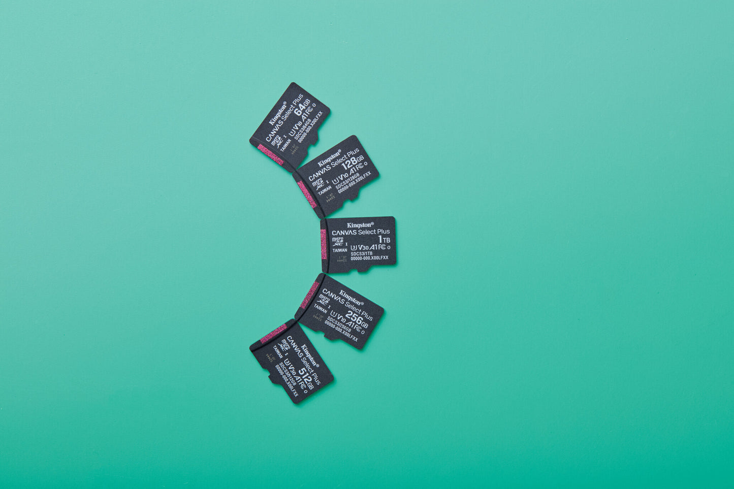 Kingston 64GB micSDXC Canvas Select Plus Gen3 100R A1 Single Pack w/o ADP