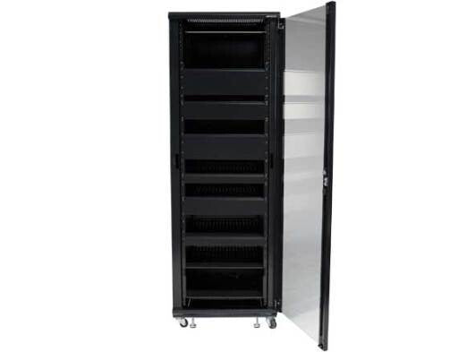 SANUS 70.5" Tall AV Rack 36U Component rack for home theater equipment