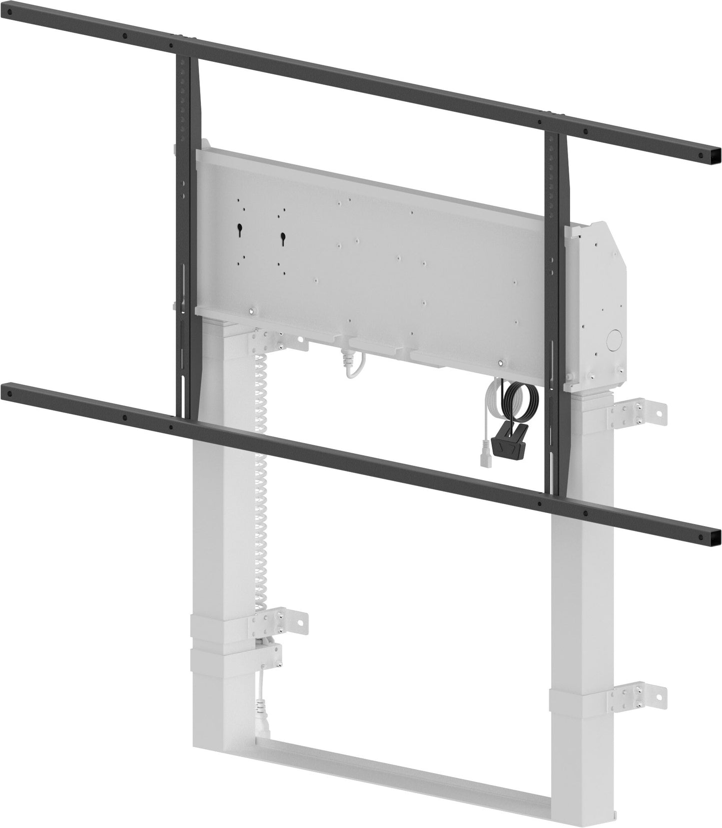 iiyama MD-WLIFT2031-W1 monitor mount / stand 2.67 m (105") Floor White