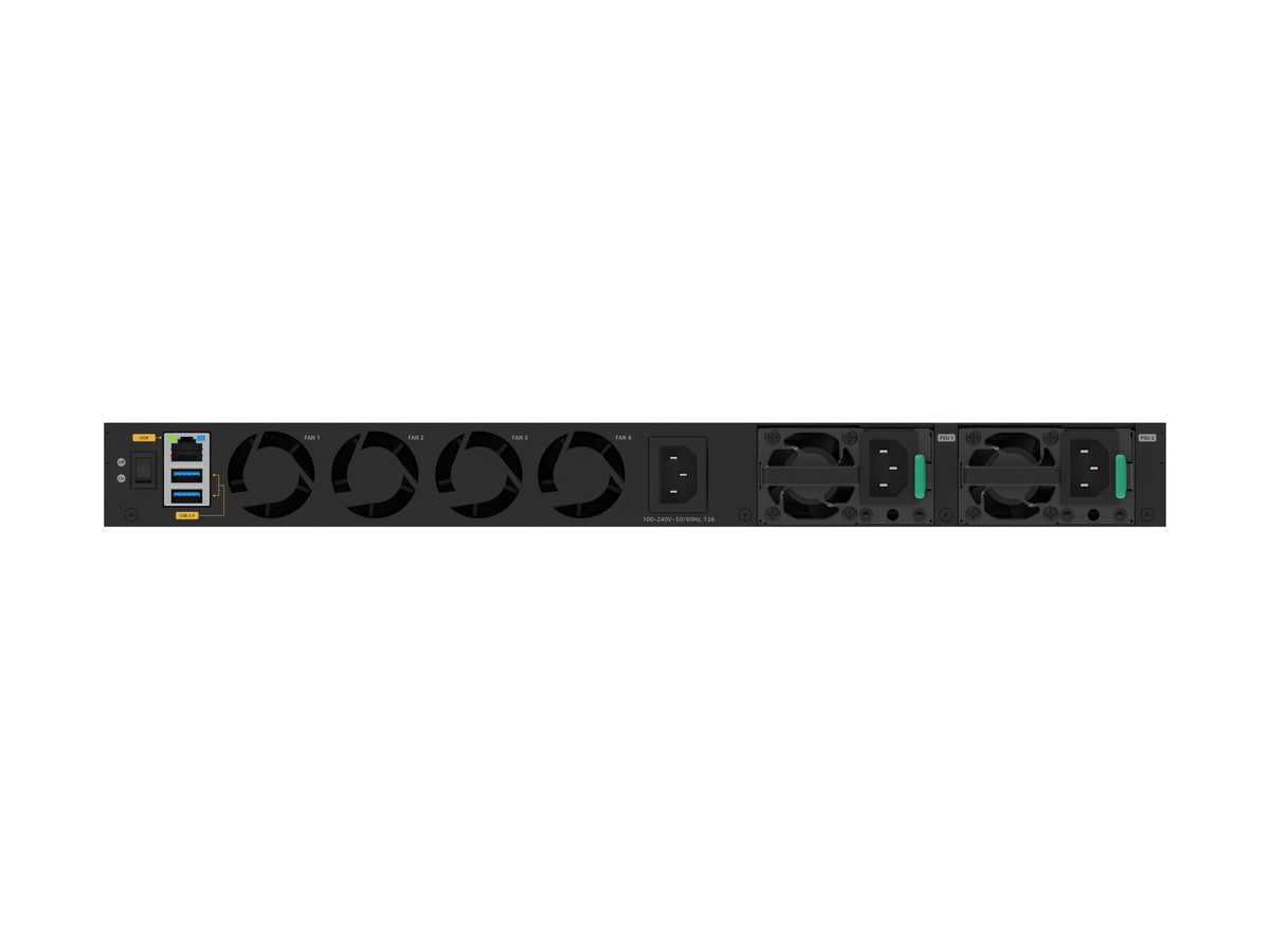 NETGEAR MSM4352 Managed L3 2.5G Ethernet (100/1000/2500) Power over Ethernet (PoE) 1U Black