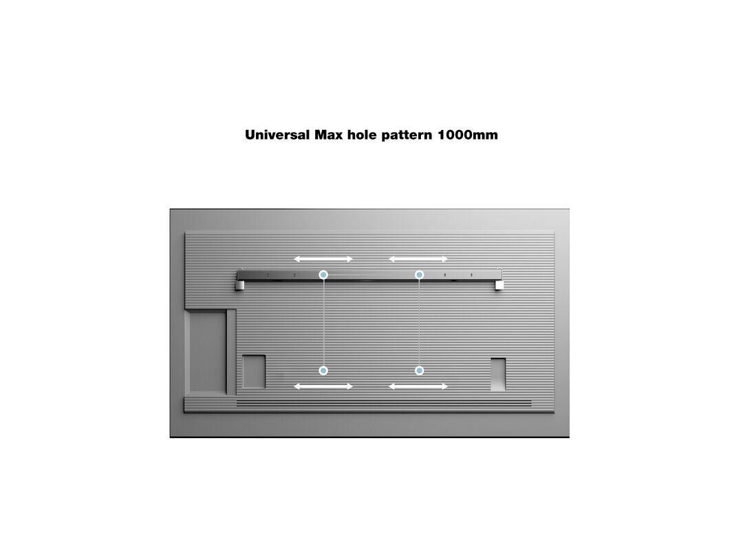 Multibrackets M Universal Public Wallmount Black Large