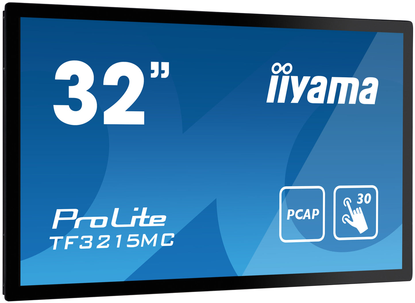 iiyama ProLite TF3215MC-B2 computer monitor 80 cm (31.5") 1920 x 1080 pixels Full HD LED Touchscreen Kiosk Black