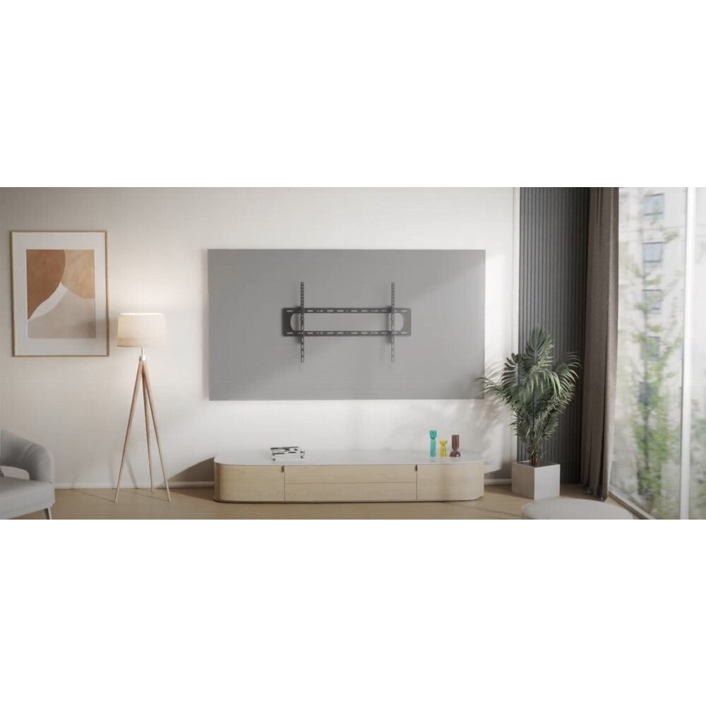 Techly Slim Fixed Wall Bracket LED LCD TV 60-120"