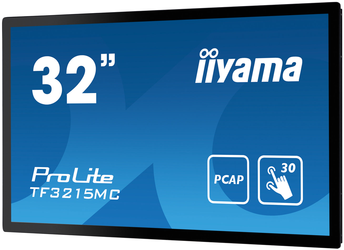 iiyama ProLite TF3215MC-B2 computer monitor 80 cm (31.5") 1920 x 1080 pixels Full HD LED Touchscreen Kiosk Black
