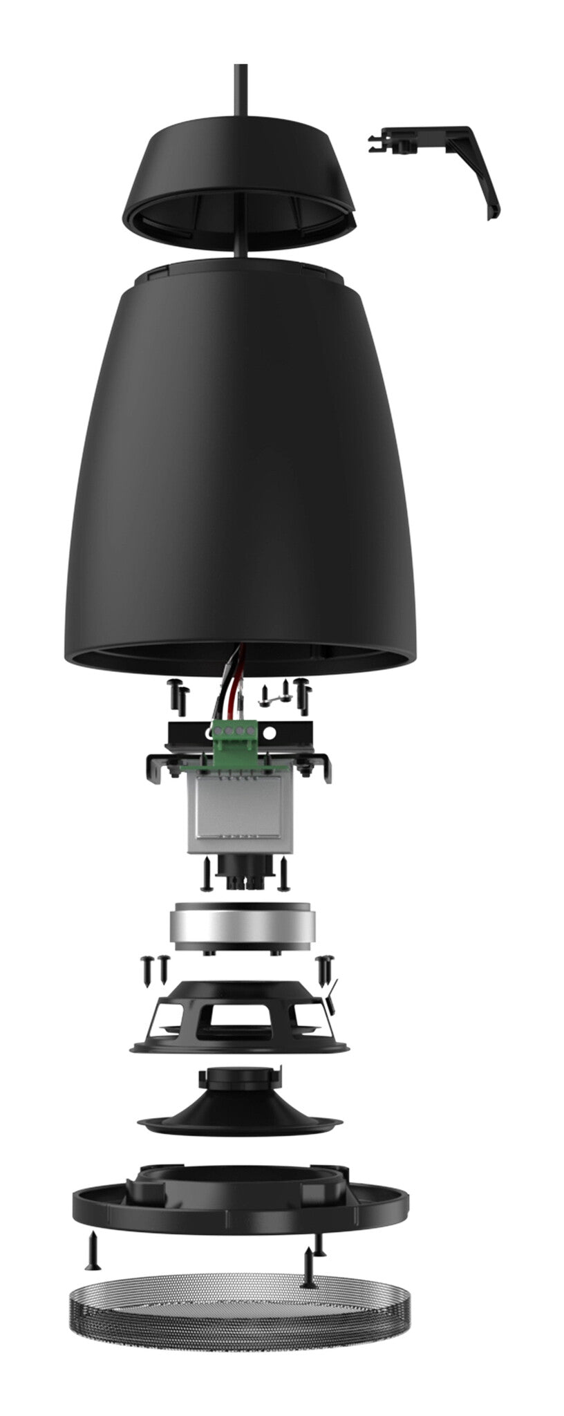 AUDAC ALTI6 2-way Black Wired 60 W