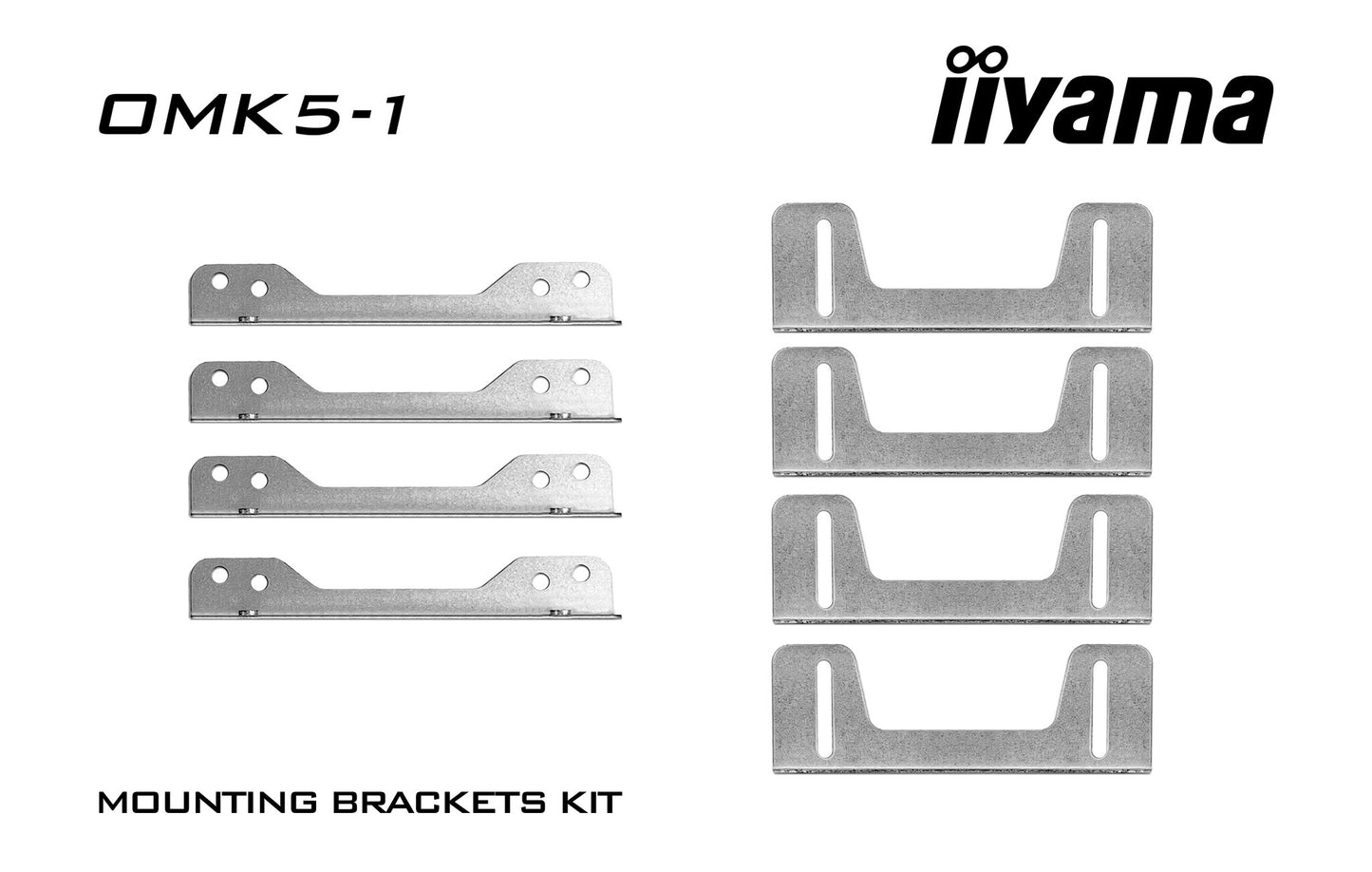 iiyama Mounting brackets kit for TF1615MC / OTF1616MC open frame touchscreens