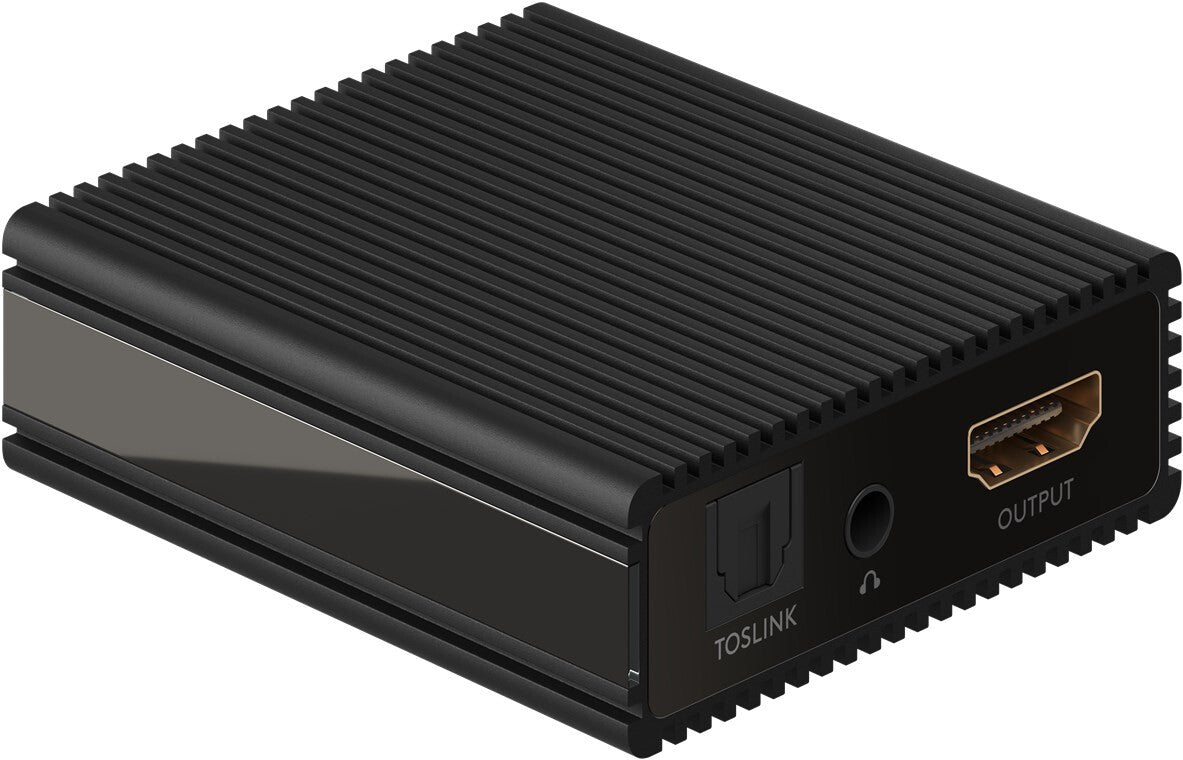 Goobay 58477 audio splitter Black