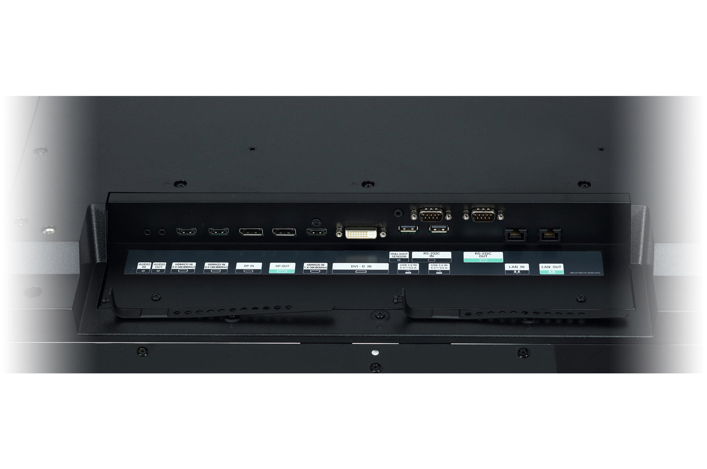 LG 86BH5F-M Signage Display Digital signage flat panel 2.18 m (86") Wi-Fi 500 cd/m² Black WebOS 24/7