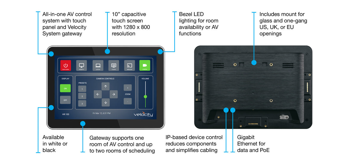Atlona AT-VTPG-1000VL-WH