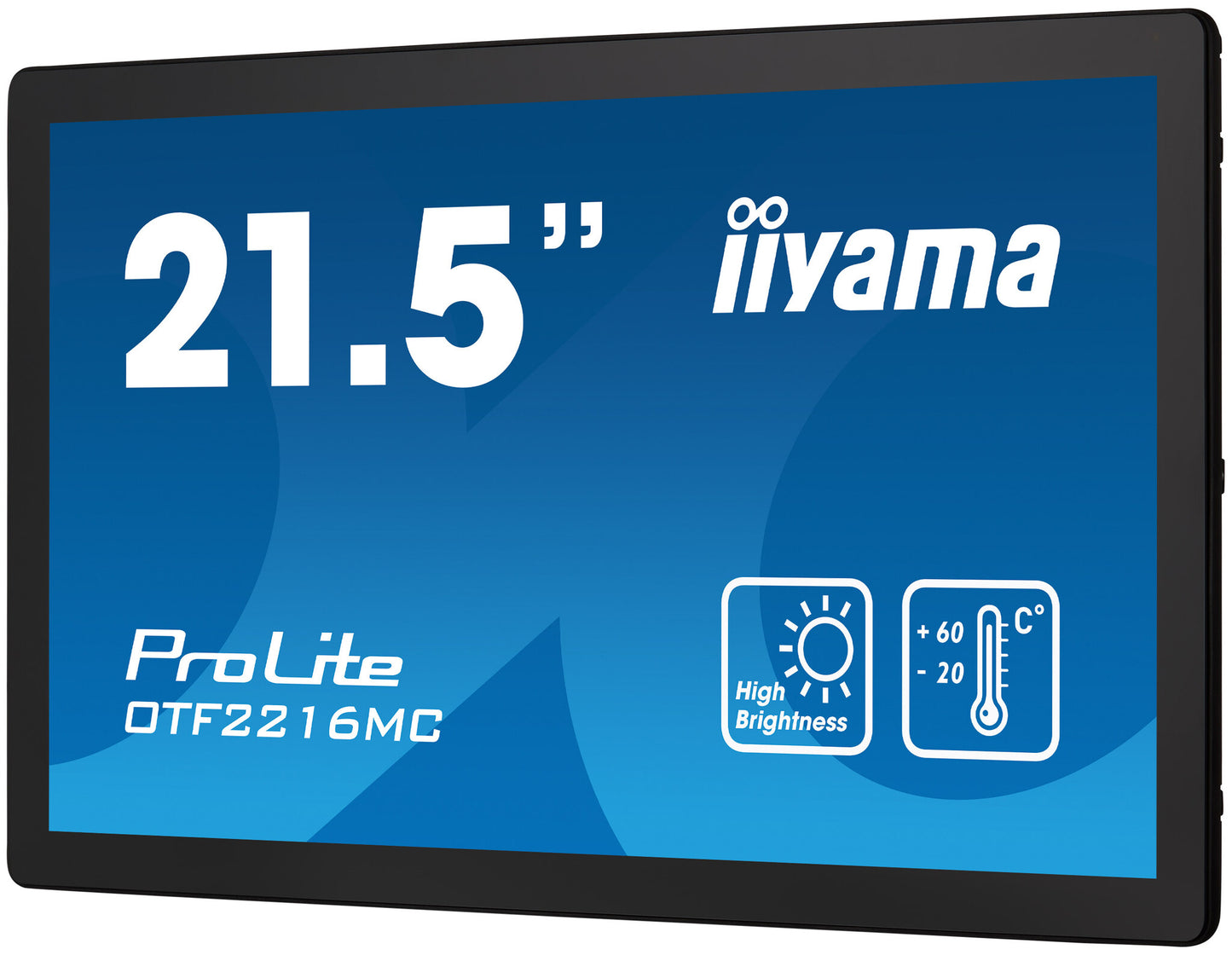 iiyama OTF2216MC-B1 computer monitor 54.6 cm (21.5") 1920 x 1080 pixels Full HD LCD Touchscreen Black