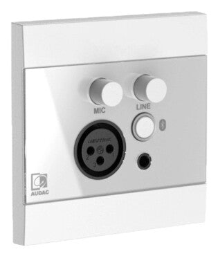 AUDAC WP225/W audio converter Steel, White