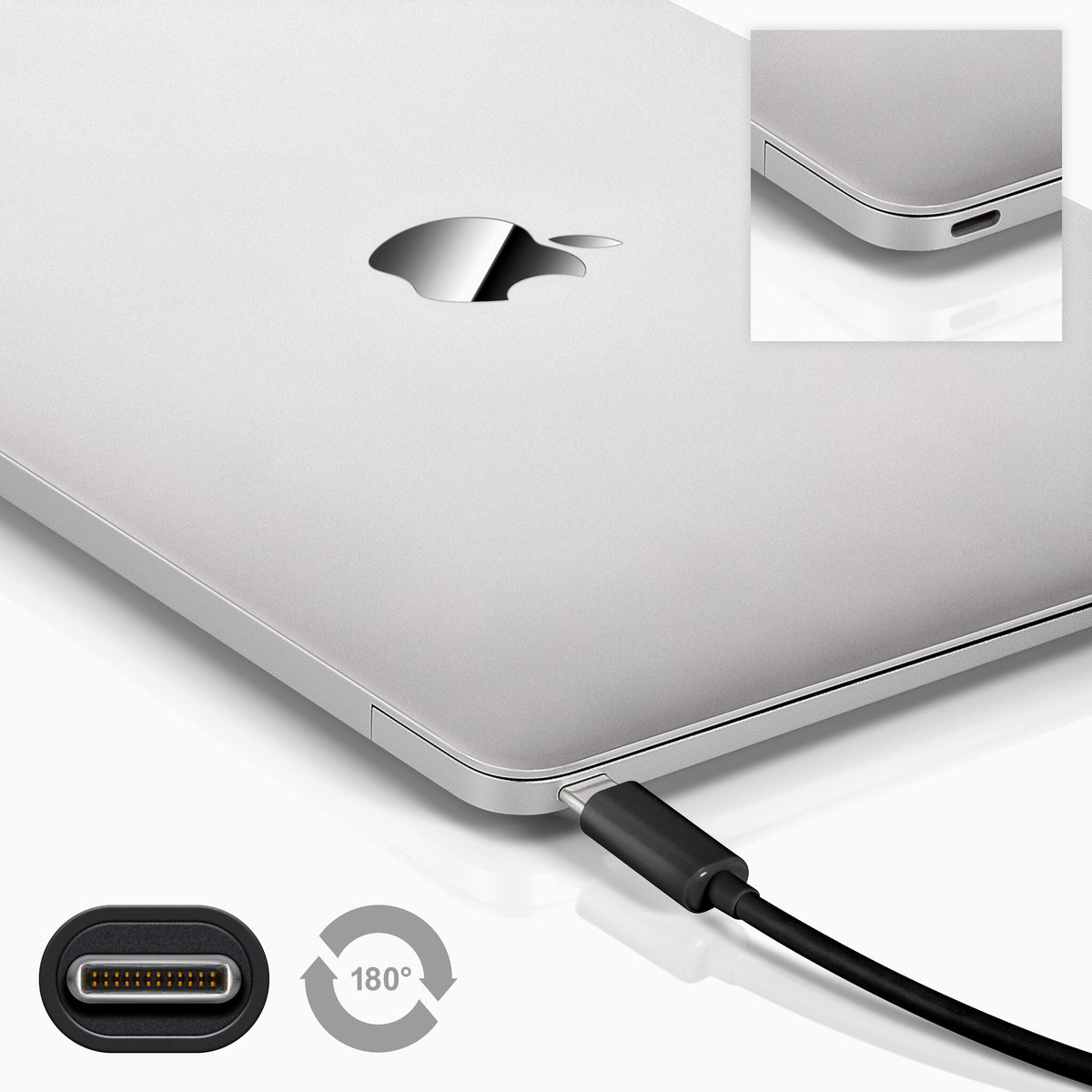 Microconnect USB3.1C2B1 USB cable USB 2.0 1 m USB C USB B Black