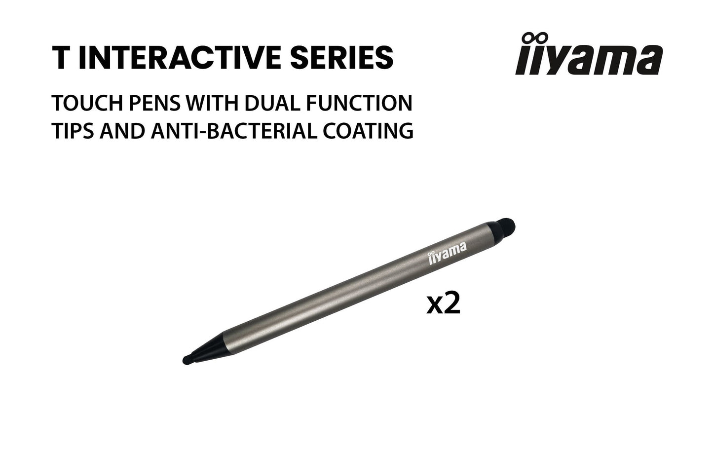 iiyama T5529AS-B1AG computer monitor 138.7 cm (54.6") 3840 x 2160 pixels 4K Ultra HD LED Touchscreen Black