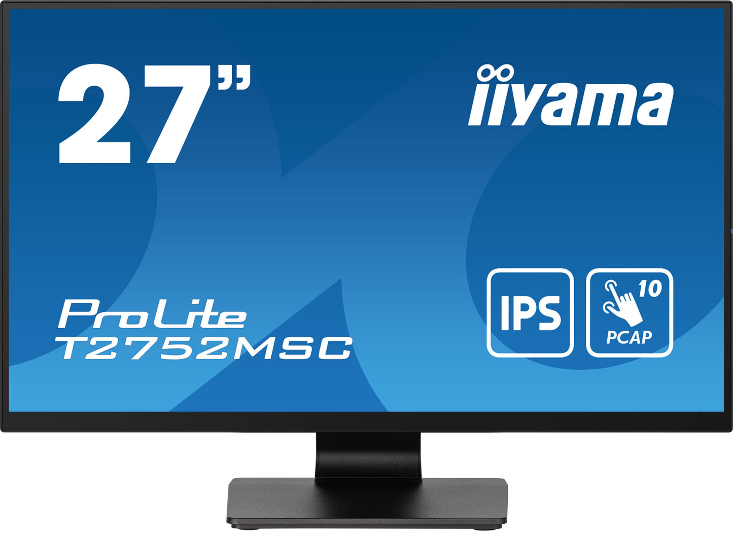 iiyama ProLite T2752MSC-B1 computer monitor 68.6 cm (27") 1920 x 1080 pixels Full HD LED Touchscreen Black