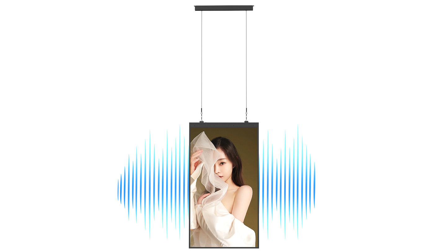 55" Double-sided Hanging Display