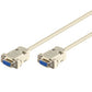 Goobay D-SUB 9-Pin Connector Cable, Female/Female, Serial 1:1