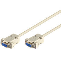 Goobay D-SUB 9-Pin Connector Cable, Female/Female, Serial 1:1