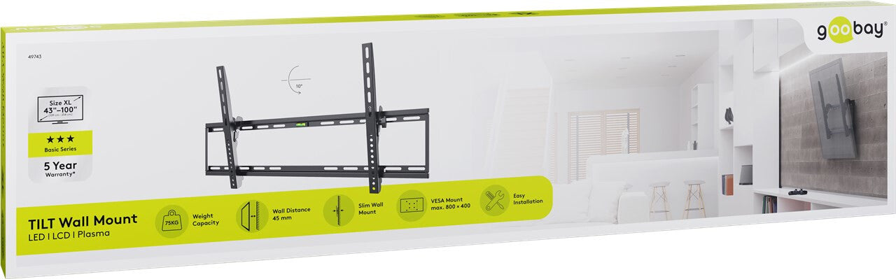 TV wall mount Basic TILT (XL)