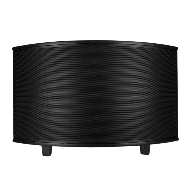 SM1001-BK SM1001 10" Subwoofer in Black with Passive Radiator