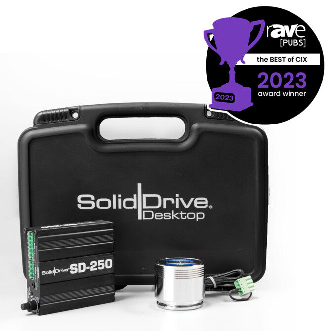 SolidDrive Actuator Desktop Kit with SD-250 Amplifier for Any Surface