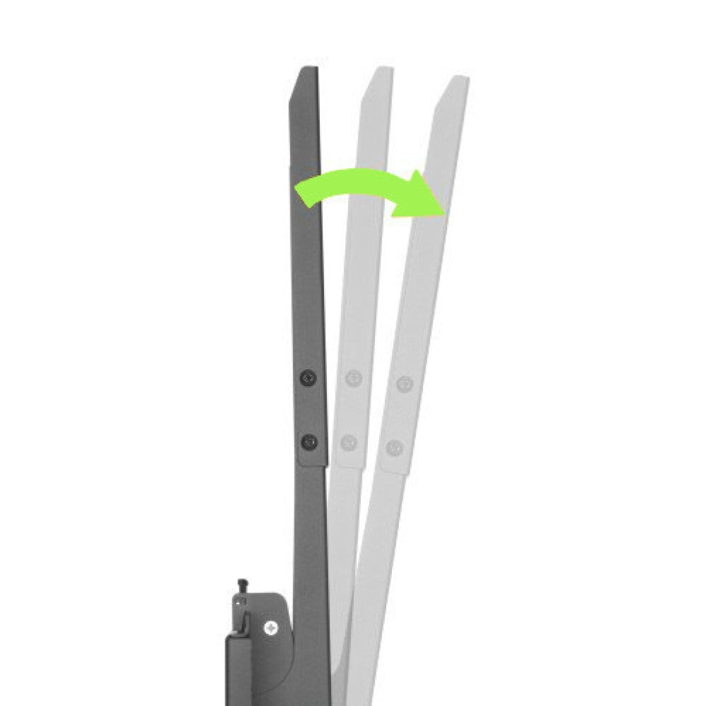 Techly Portrait Tiltable Wall Mount for 40-55" TV LED LCD