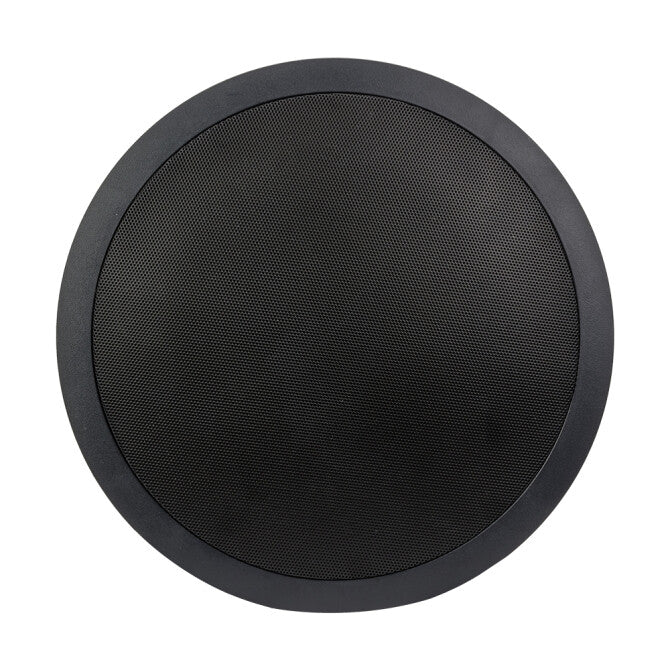 CM82-EZS-II-BK 8" 2-way In Ceiling Speaker in Black with Short Can