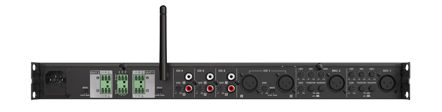 PRE126 Two zone - 6 Channel stereo preamplifier