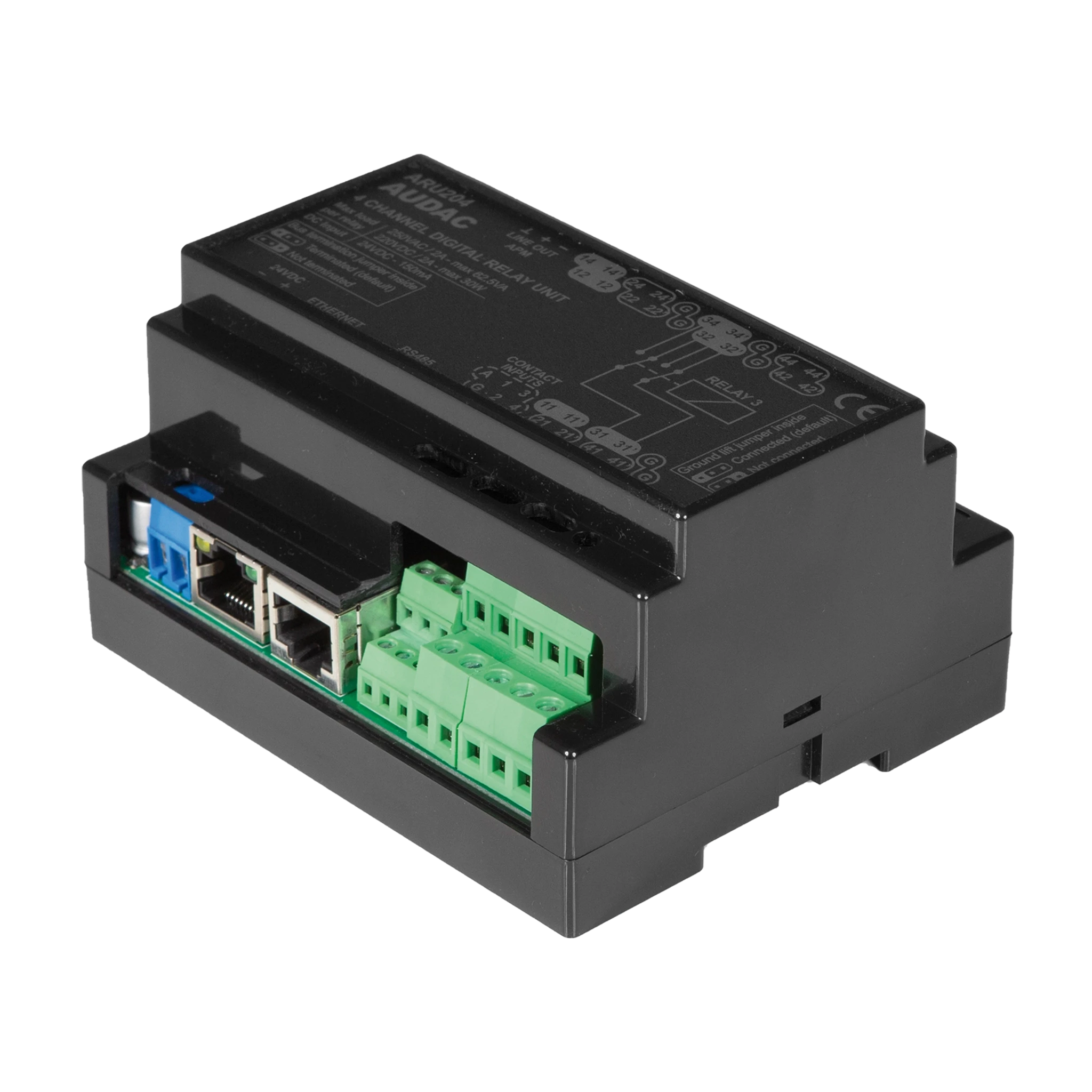 ARU204 Multichannel digital relay unit 4 relays Intersign