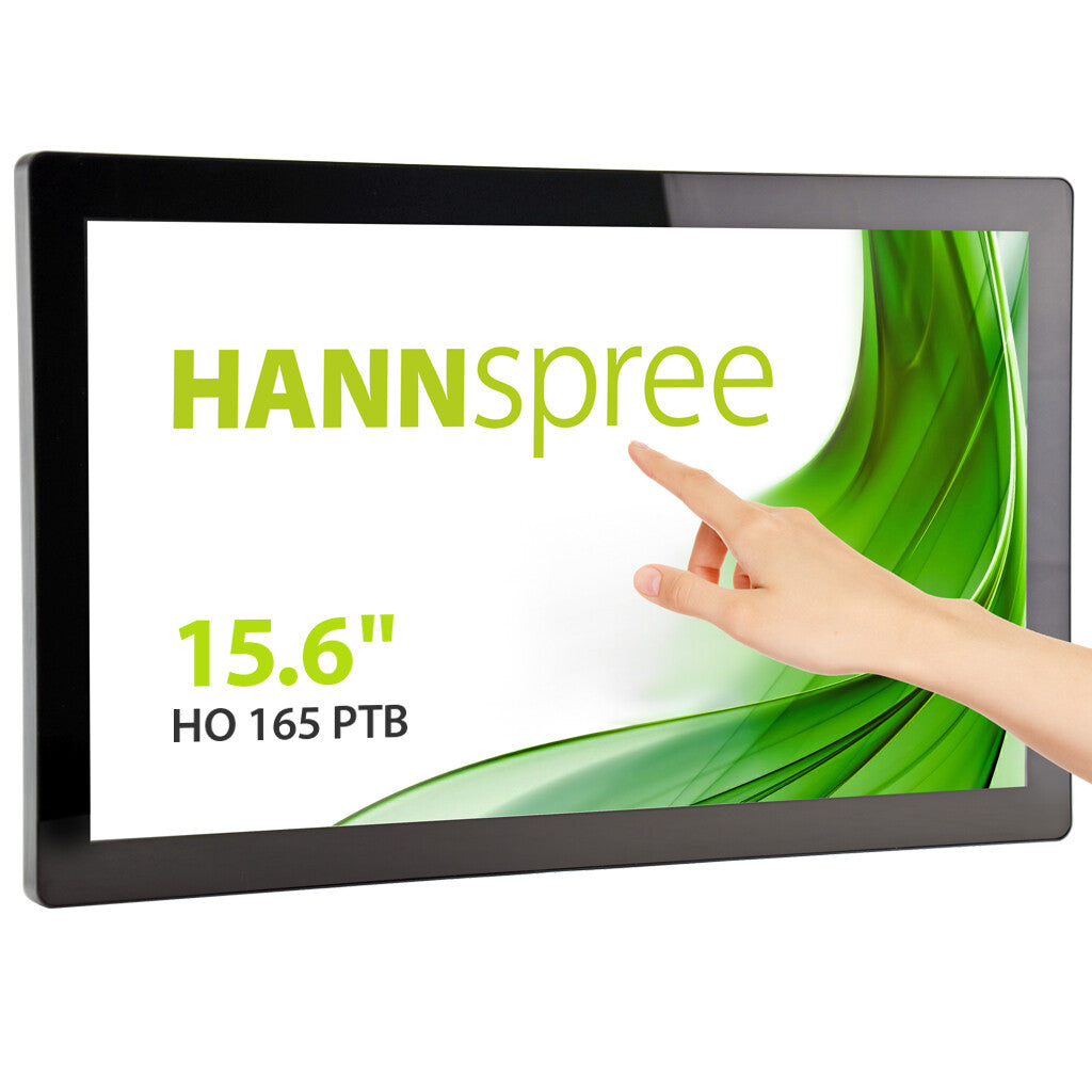 Hannspree Open Frame HO165PTB Signage Display 39.6 cm (15.6") LED 250 cd/m² Full HD Black Touchscreen 24/7