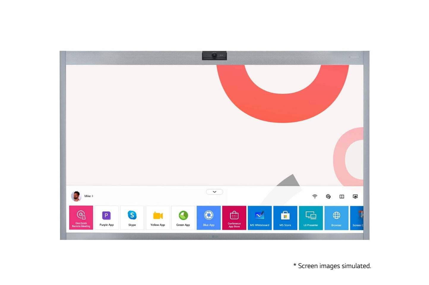 LG 55CT5WJ-B Signage Display Interactive flat panel 139.7 cm (55") IPS Wi-Fi 450 cd/m² 4K Ultra HD Silver Touchscreen Built-in processor Windows 10 IoT Enterprise