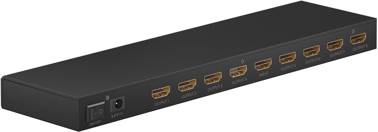 Goobay 58484 video splitter HDMI 8x HDMI