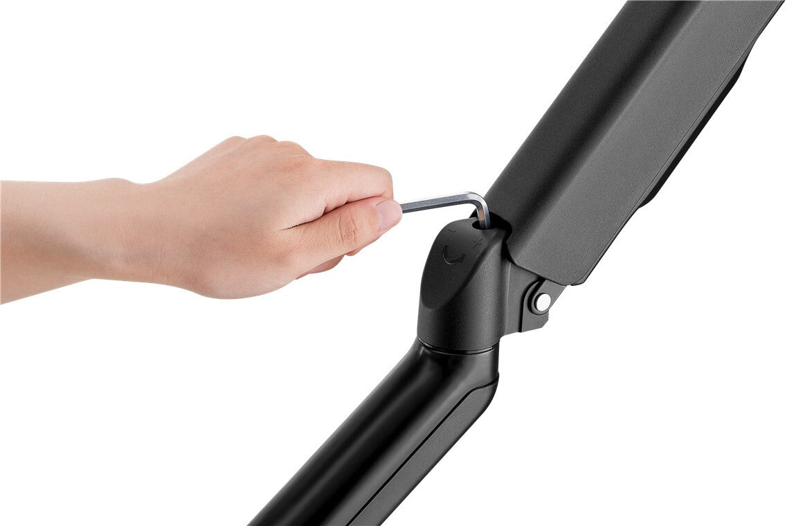 Goobay 58530 monitor mount / stand 81.3 cm (32") Desk Black