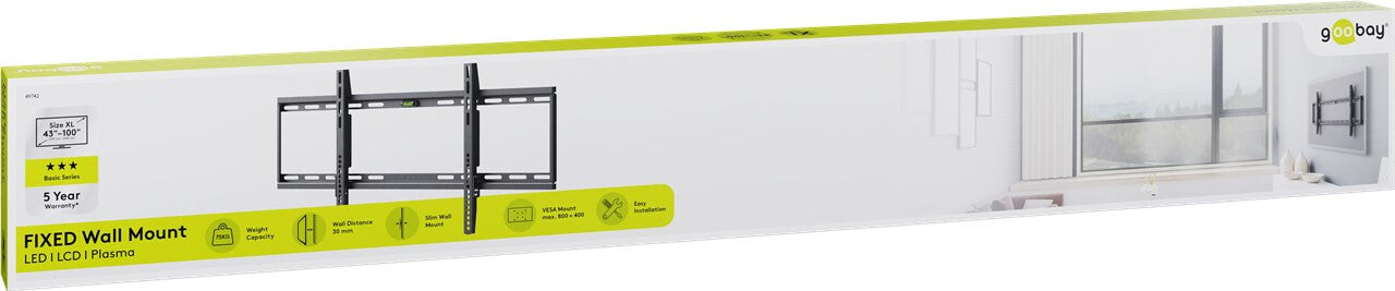 TV wall mount Basic FIXED (XL)