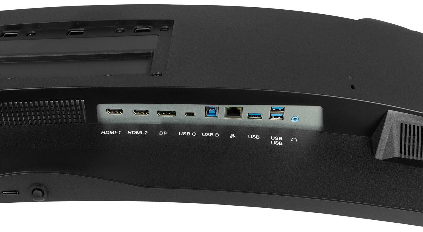 iiyama G-MASTER RED EAGLE CURVED computer monitor 113 cm (44.5") 5120 x 1440 pixels Dual QHD LED Black